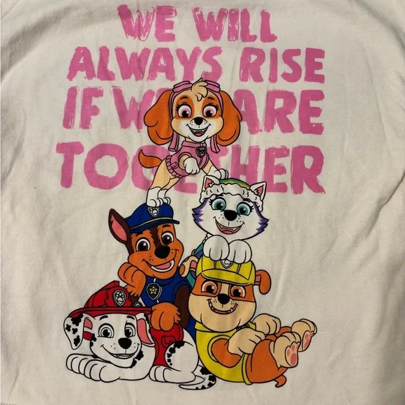 Zara Cream Paw Patrol Kids Shirt - Picture 4 of 4